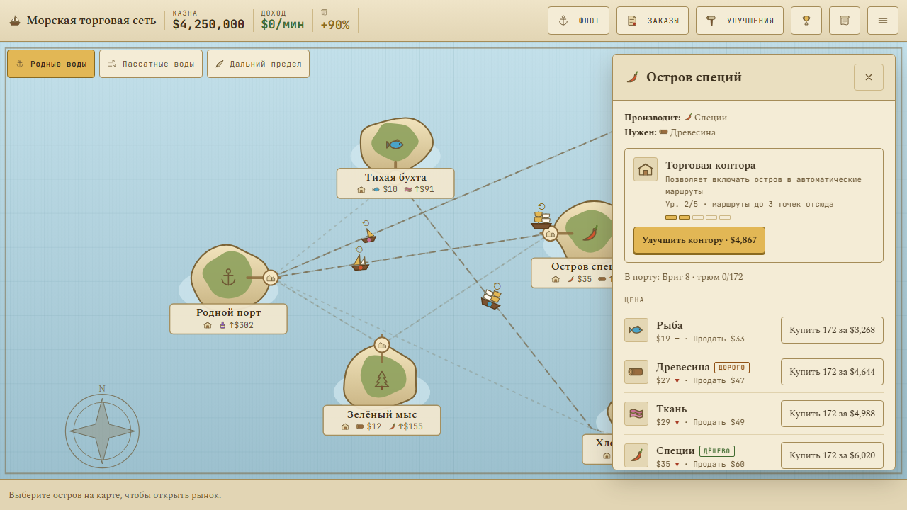 Морская торговая сеть — screenshot 7