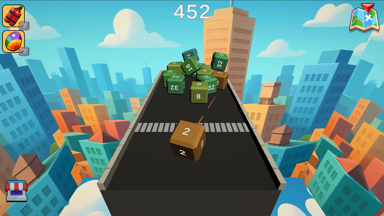 2048 Слияние кубов в 3D! — screenshot 8