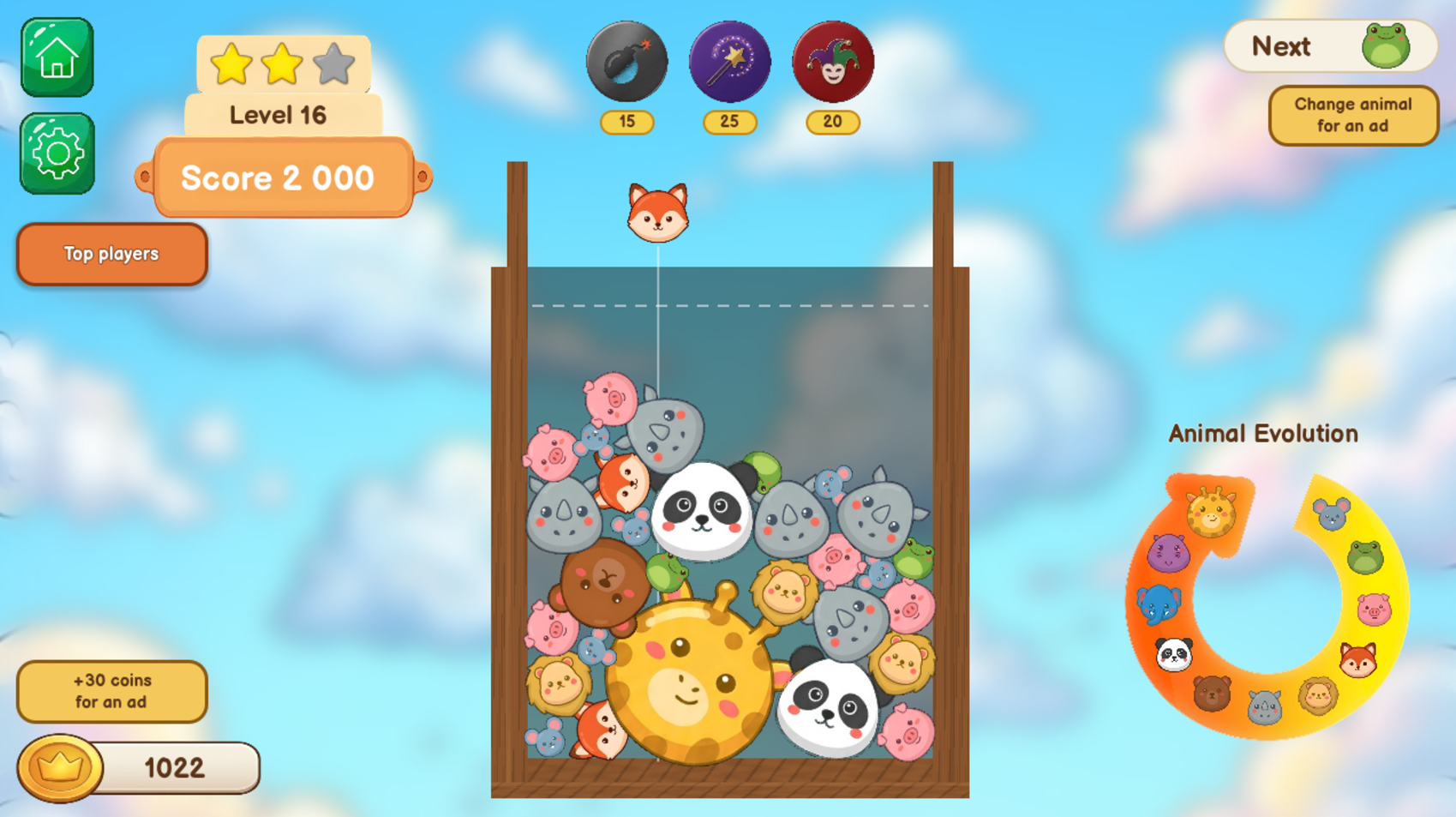 Merge Animals: Get to the Giraffe! — screenshot 5
