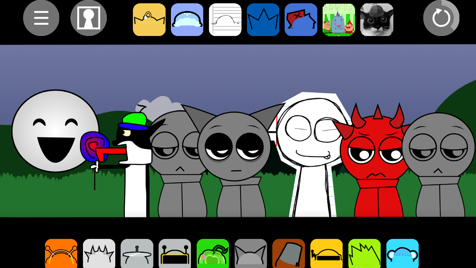 Sprunki Baby Retake screenshot