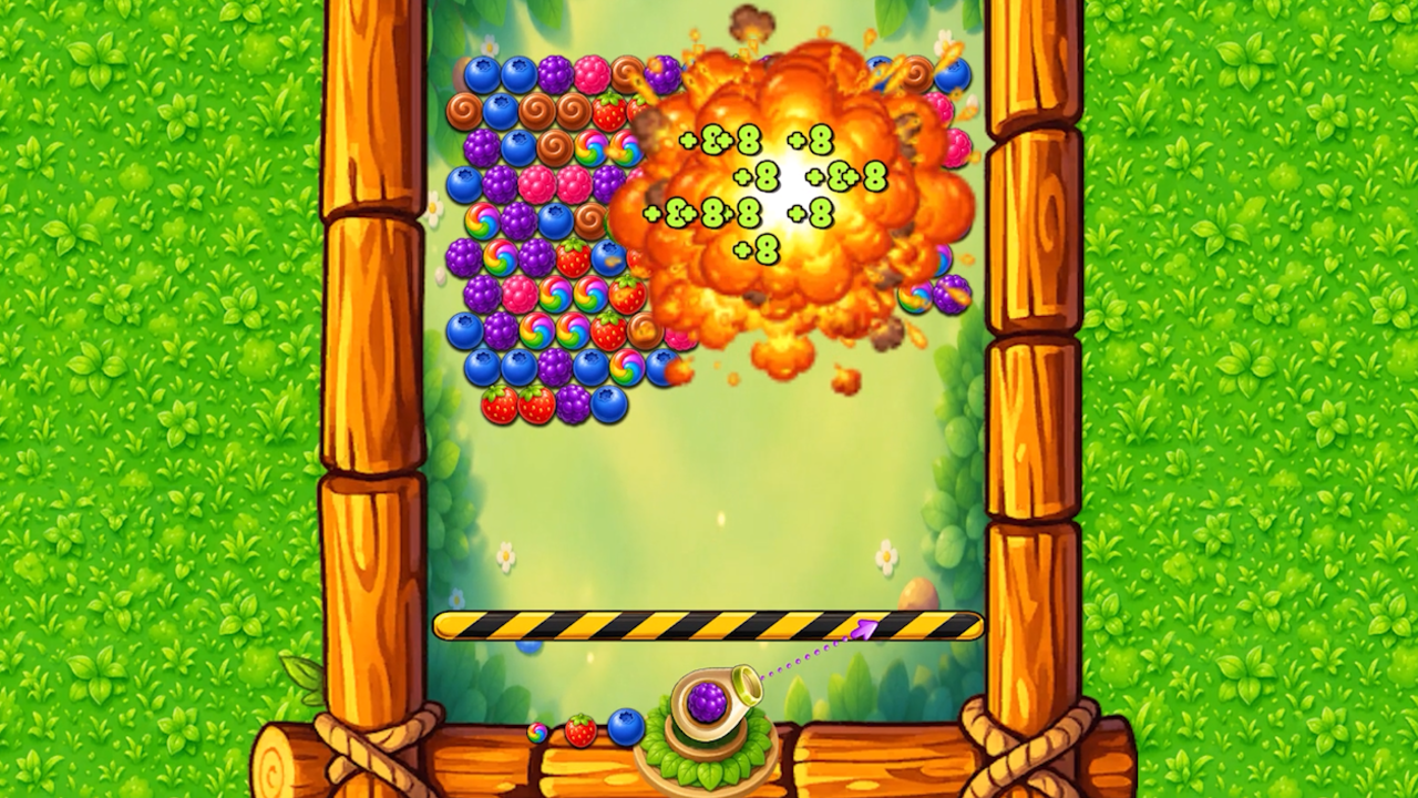 Ягодный бабл шутер — screenshot 1