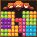 Puzzle di blocchi di caramelle-Halloween