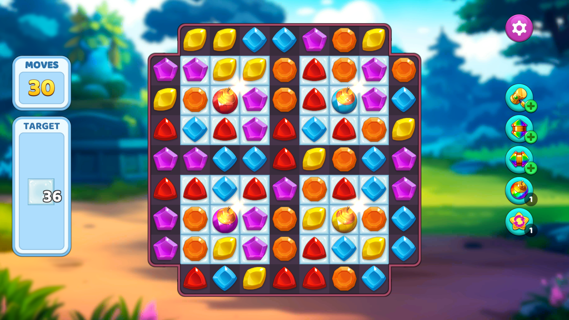 The Mystery of Jewels: Adventure - Match 3 screenshot