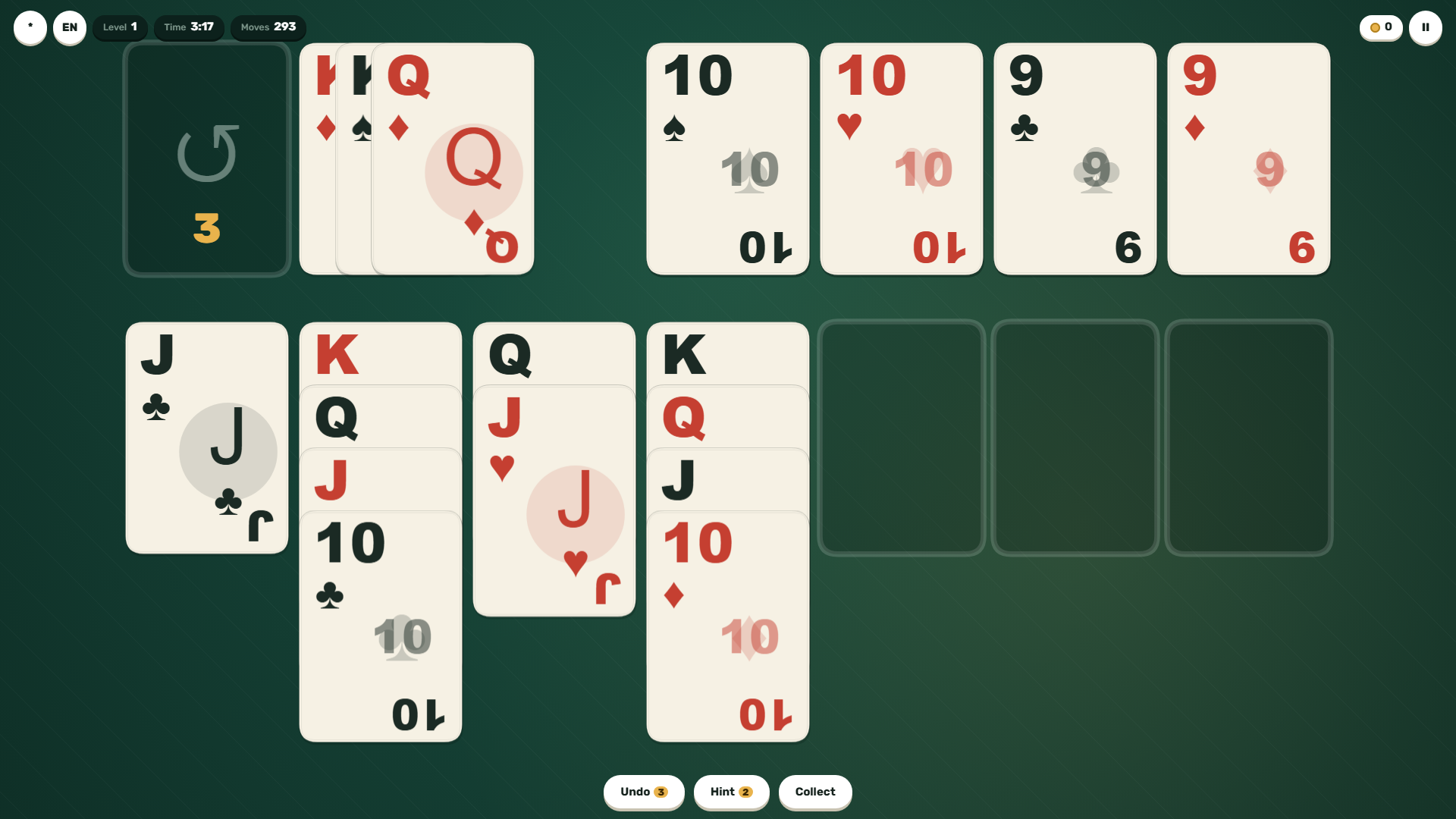 Klondike: Four Suits screenshot