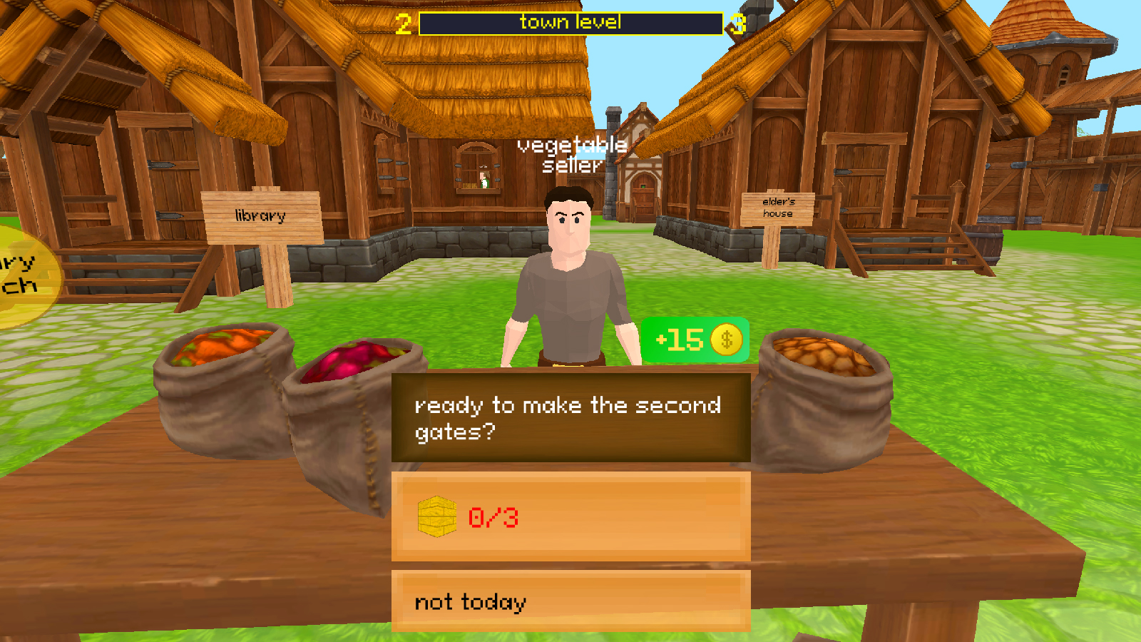 Block Match-3: Village 3D — screenshot 14