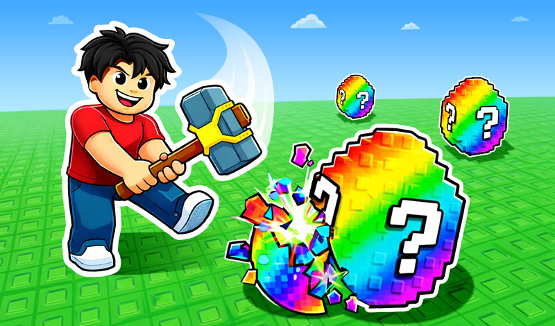 Break a Lucky Egg Brainrots game cover
