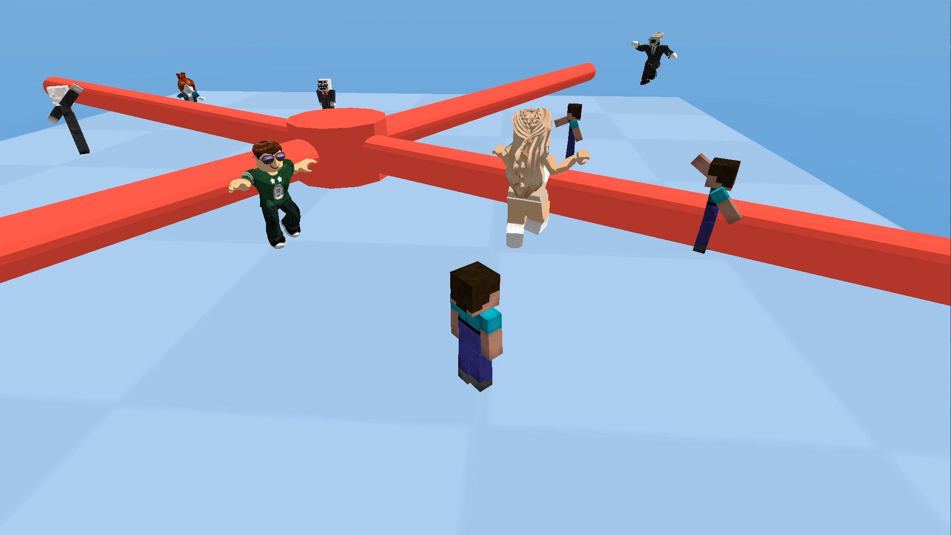 Mines vs Robls: Obby platform screenshot