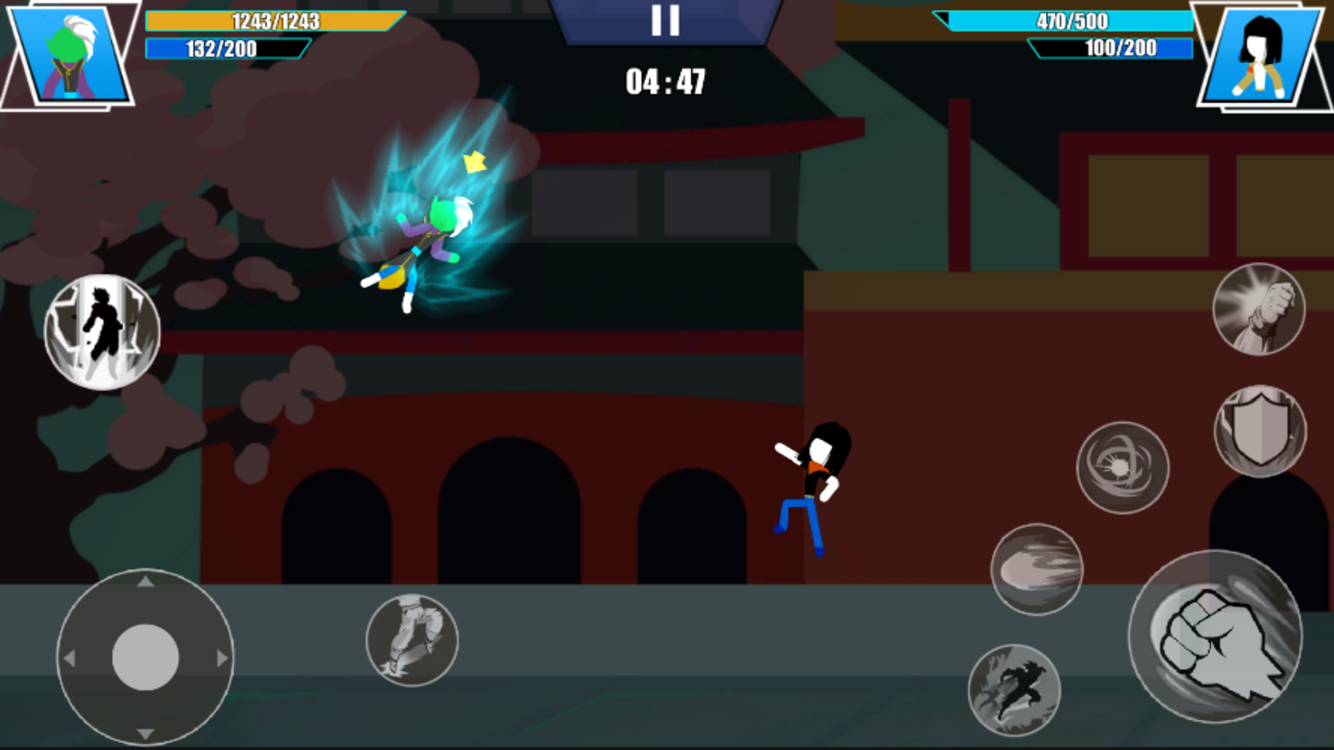 Battle of the sticks. Dragon Fight screenshot