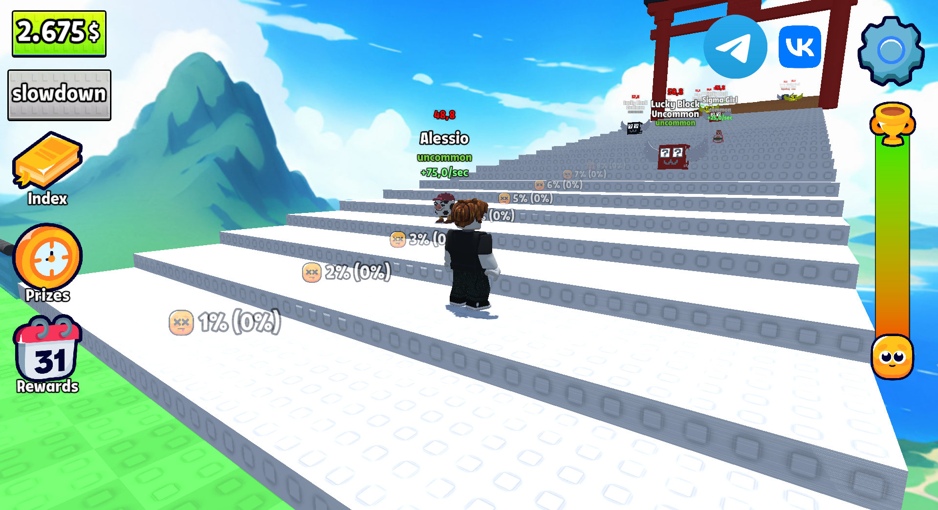 Obby: +1 to Survival Chance screenshot