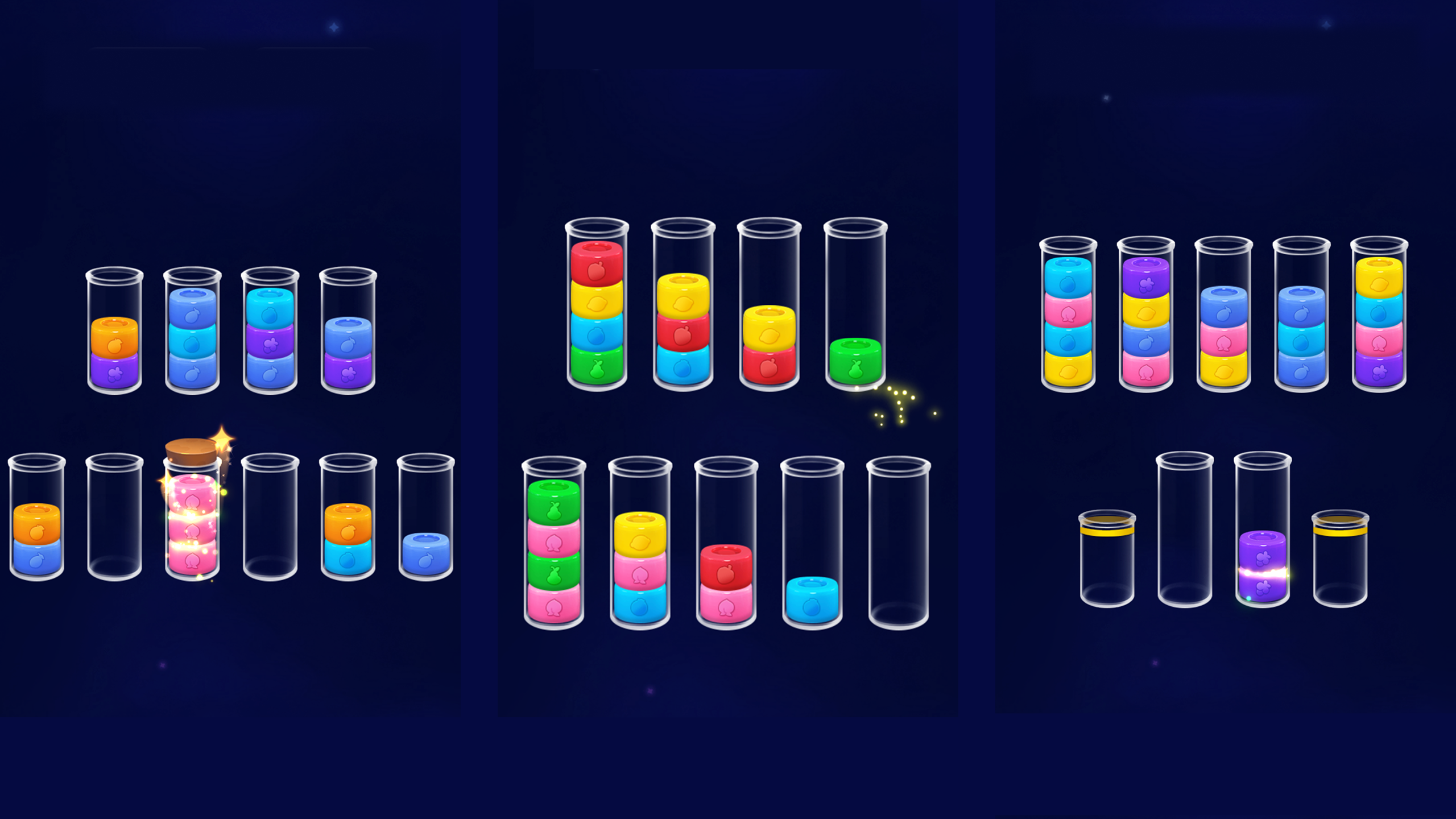 Candy Sort: Color Blocks — screenshot 1