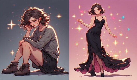 Glow Up Кликер: От простого к стильному