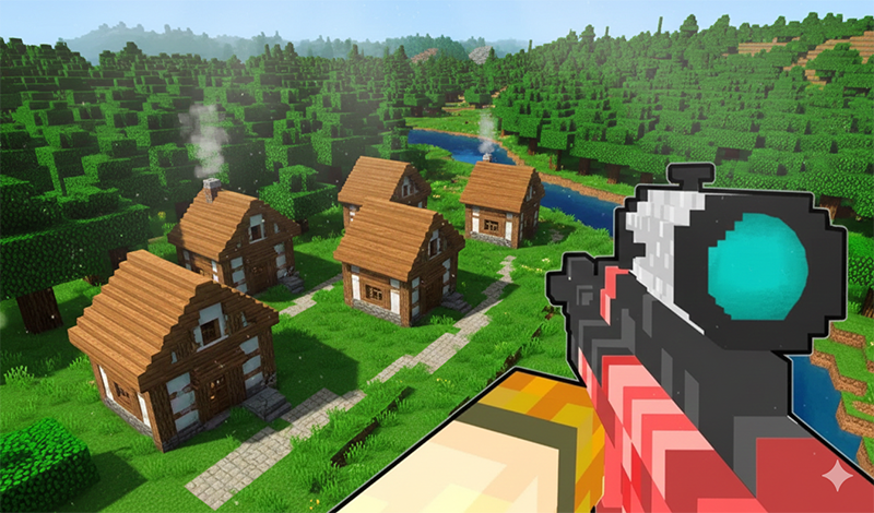 Noob STRIKE 3D game cover