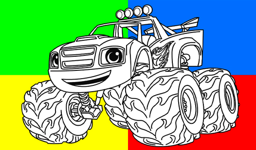 Coloring in the World of Cars