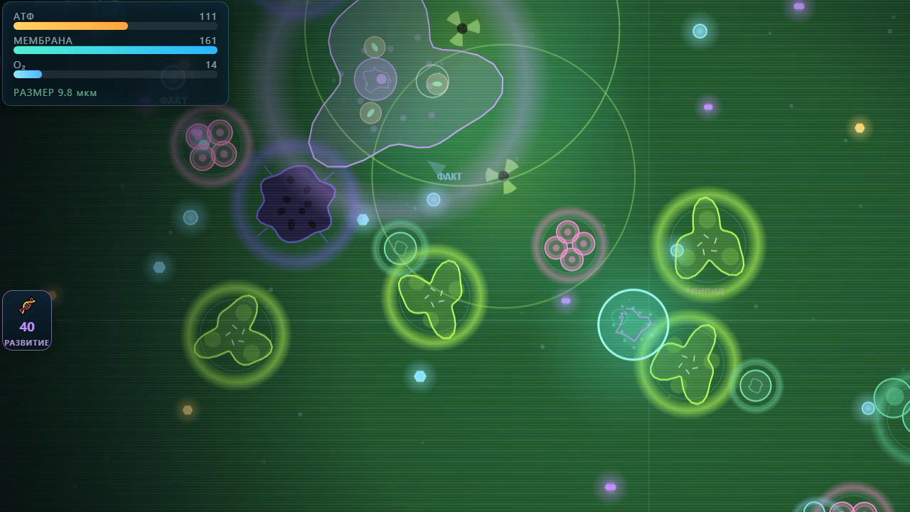 Симулятор бактерии — screenshot 4