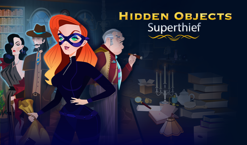 Hidden Objects: Superthief game cover