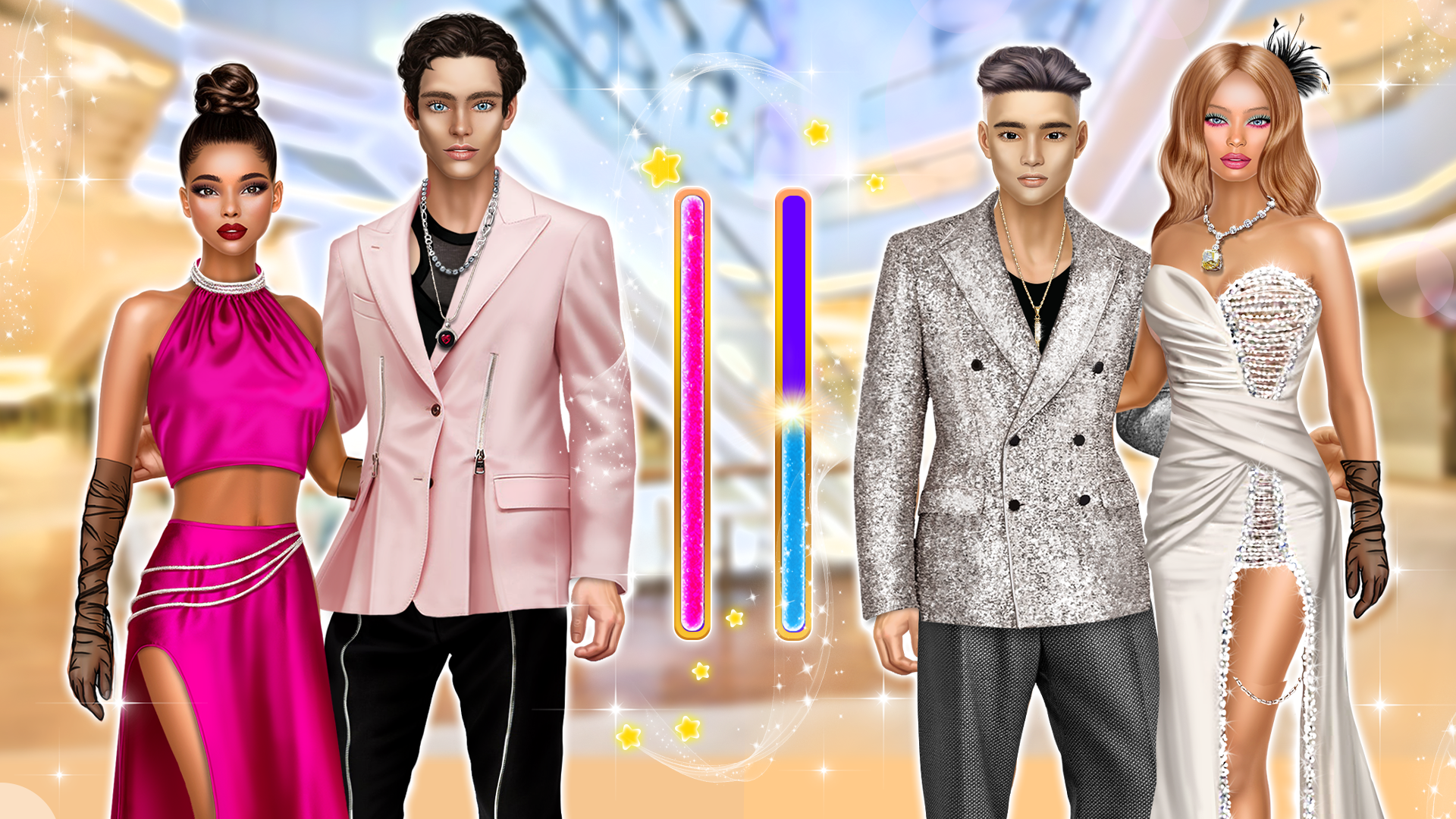 Couple Dress Up－Fashion Levels screenshot