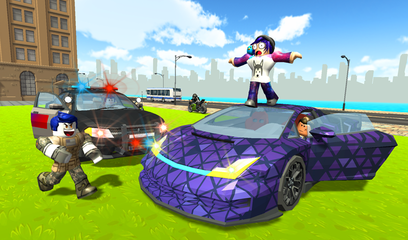 Robbie in the Car: Open World game cover