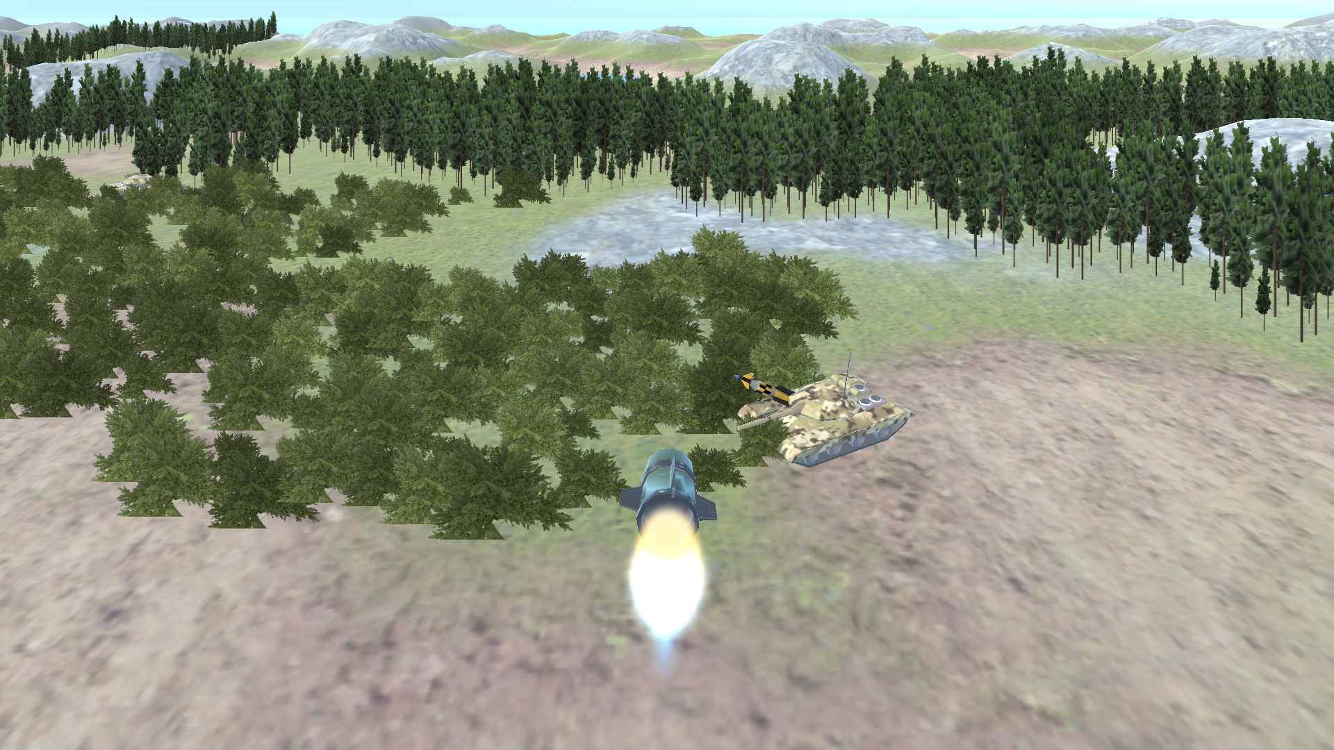 Control the rocket! screenshot
