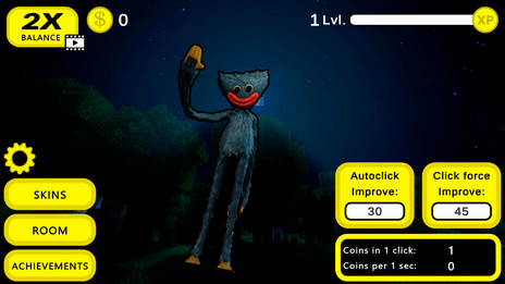 Clicker Monsters: Fnaf, HagiWagi, Verity, Granny — screenshot 1