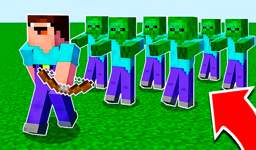 Main Craft Raid Master: Protect the Village!