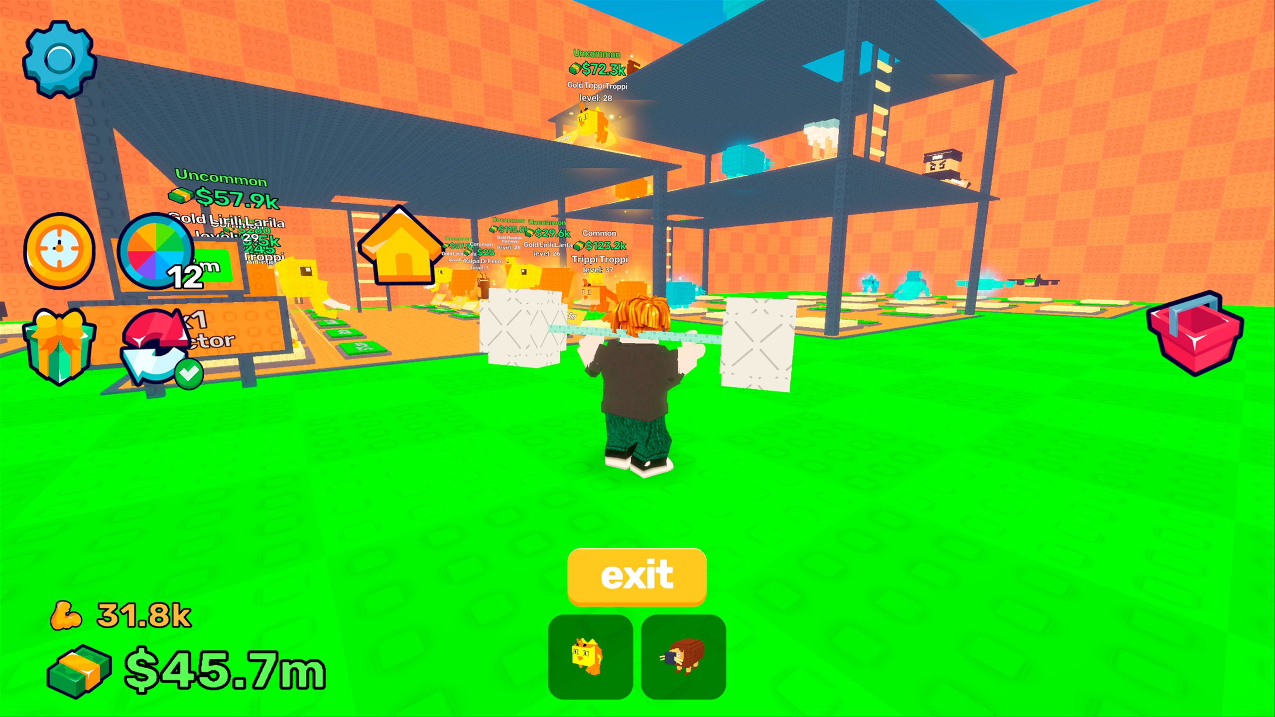 Kick Lucky Block! Brainrot Drop — screenshot 13