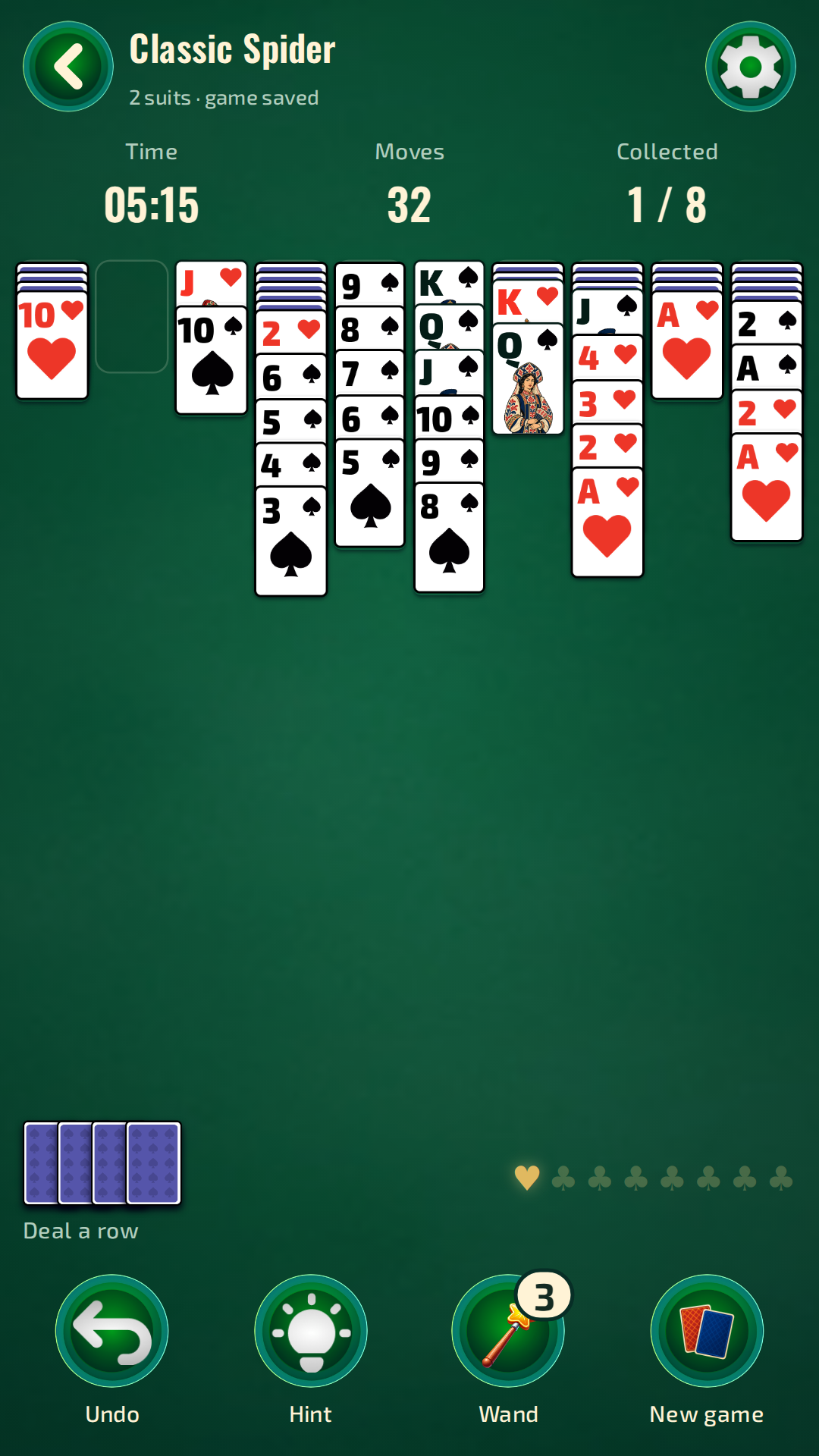 Spider Solitaire: The Eternal Russian Classic screenshot 8