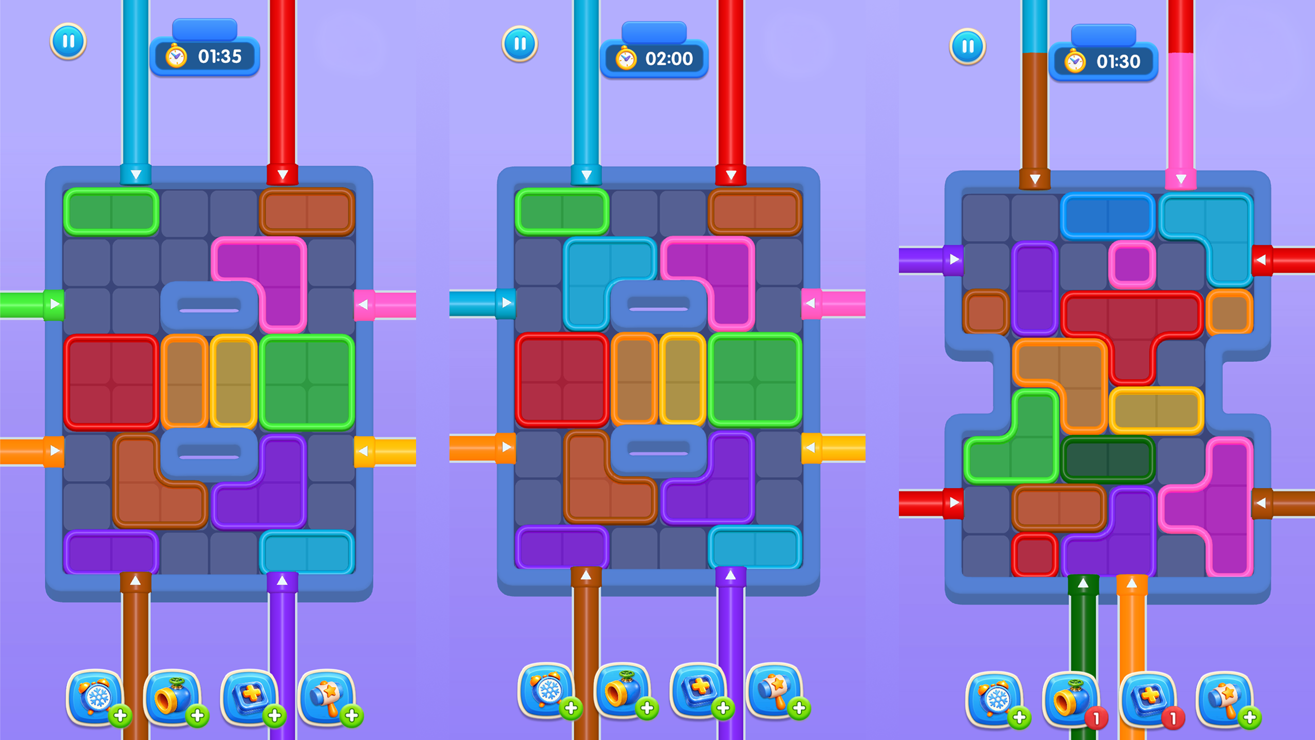 Water Block Jam: Color Sort — screenshot 2