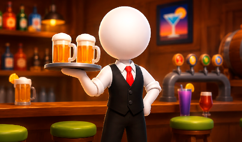 Bar Simulator: Serve, Fight game cover