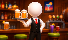 Bar Simulator: Serve, Fight