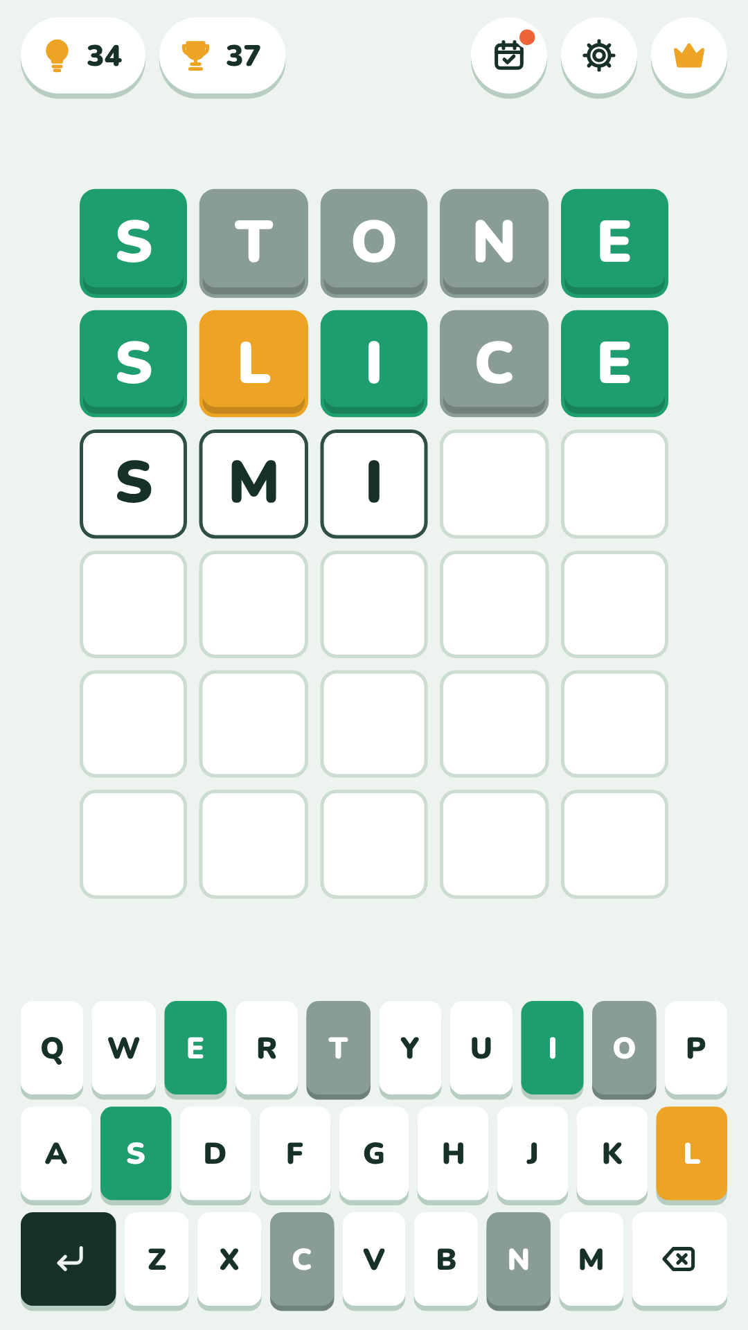 Wordle: Guess the words from 5 letters screenshot 5