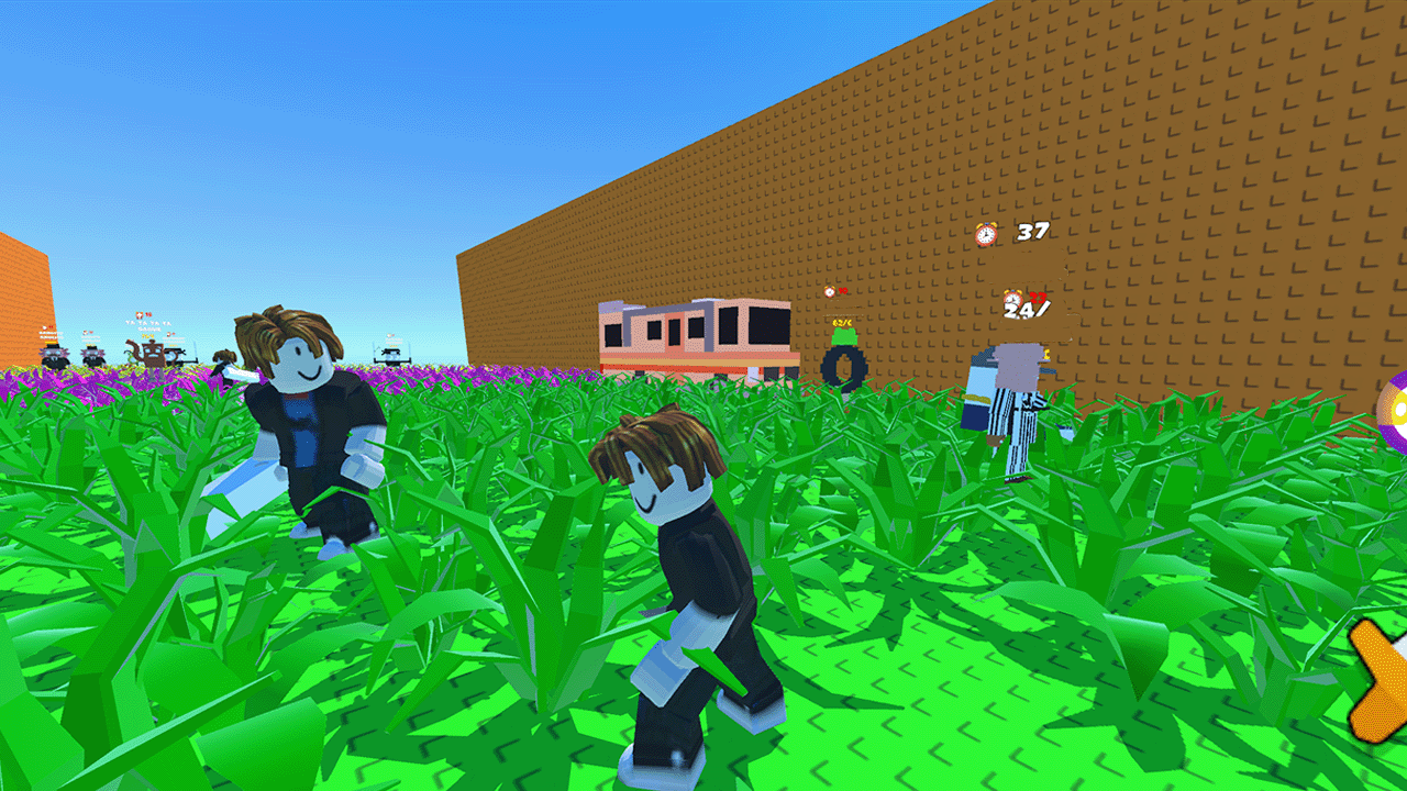 Obby: Cut the Grass and Save Brainrot 3D Tycoon — screenshot 2
