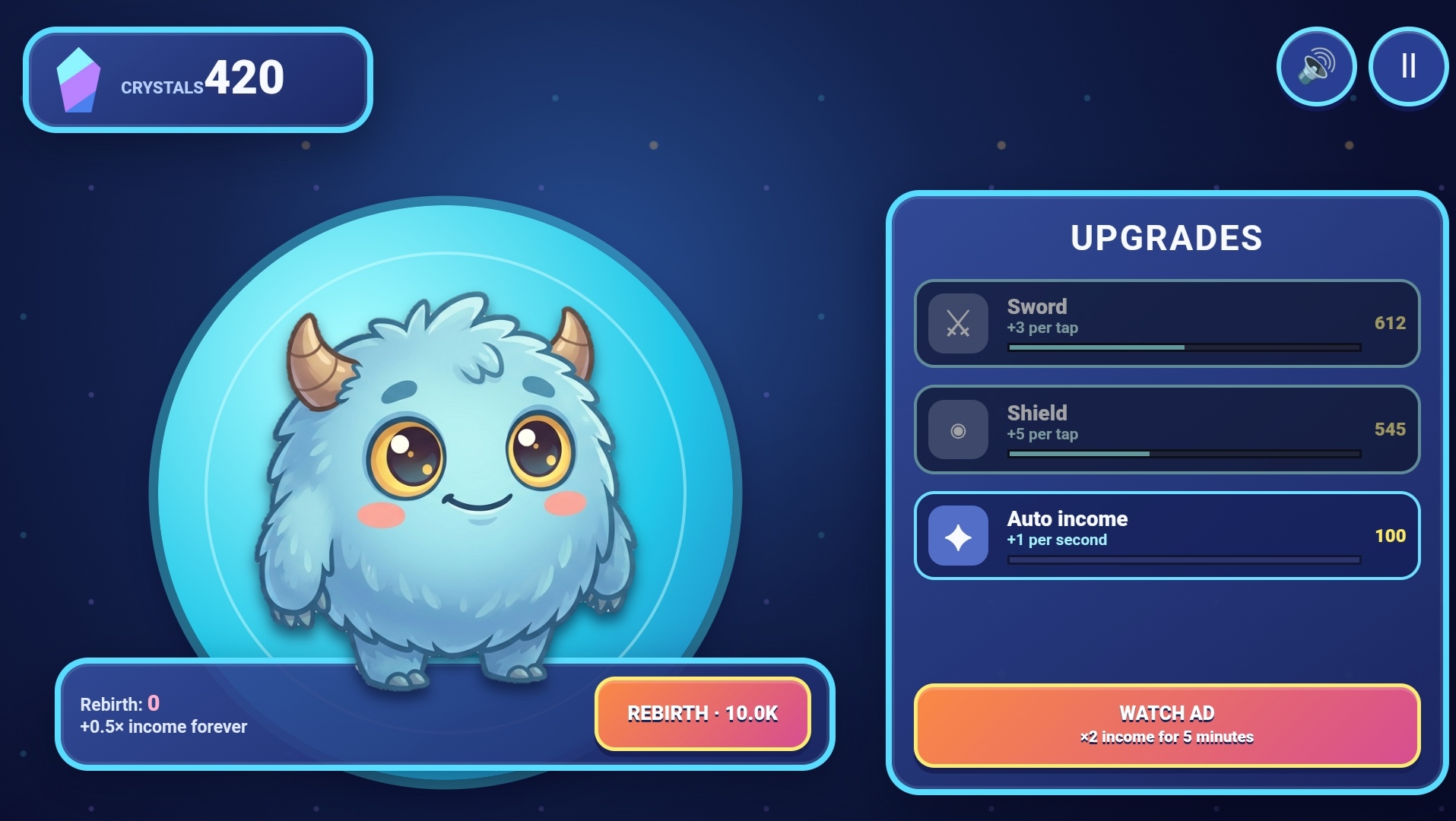 Tap Monster: Evolution Clicker — screenshot 5