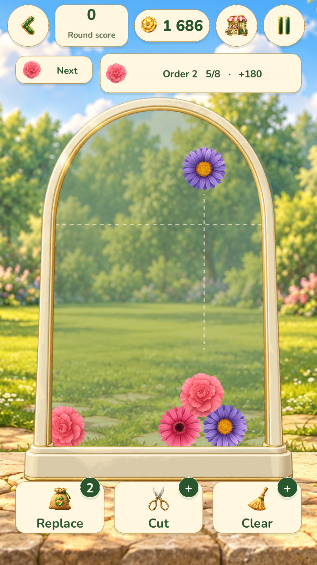 Combine flowers! 2048 bouquets screenshot 4