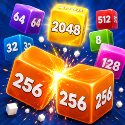 Кубы 2048: Безумное Слияние