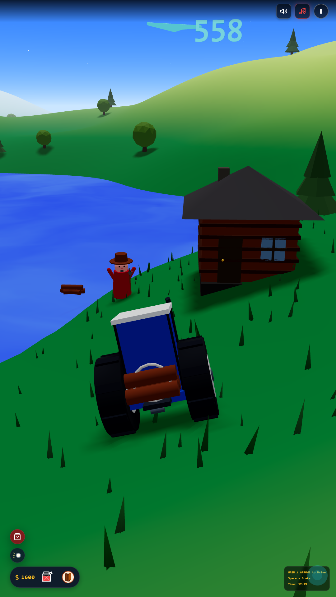 Blue Tractor Goes with a Song screenshot 16