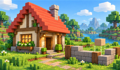 BlockMine Craft 3D: Building