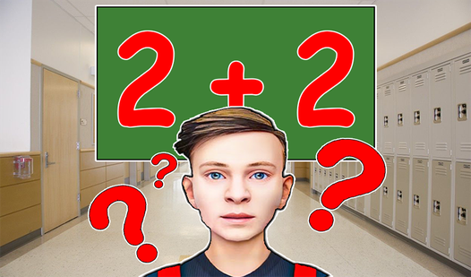 Schoolboy at school  loading=