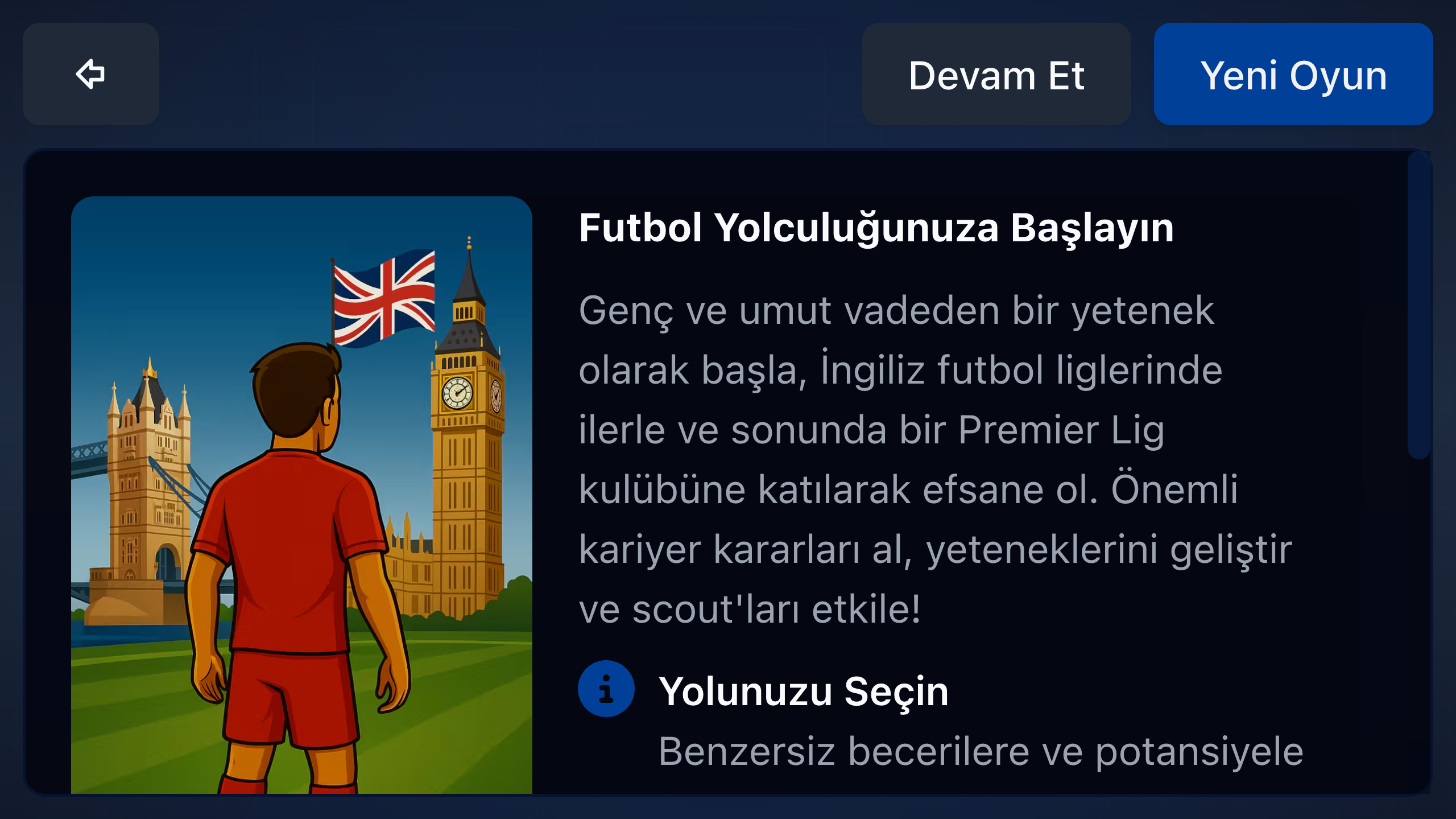 Football Career Simulator screenshot 11