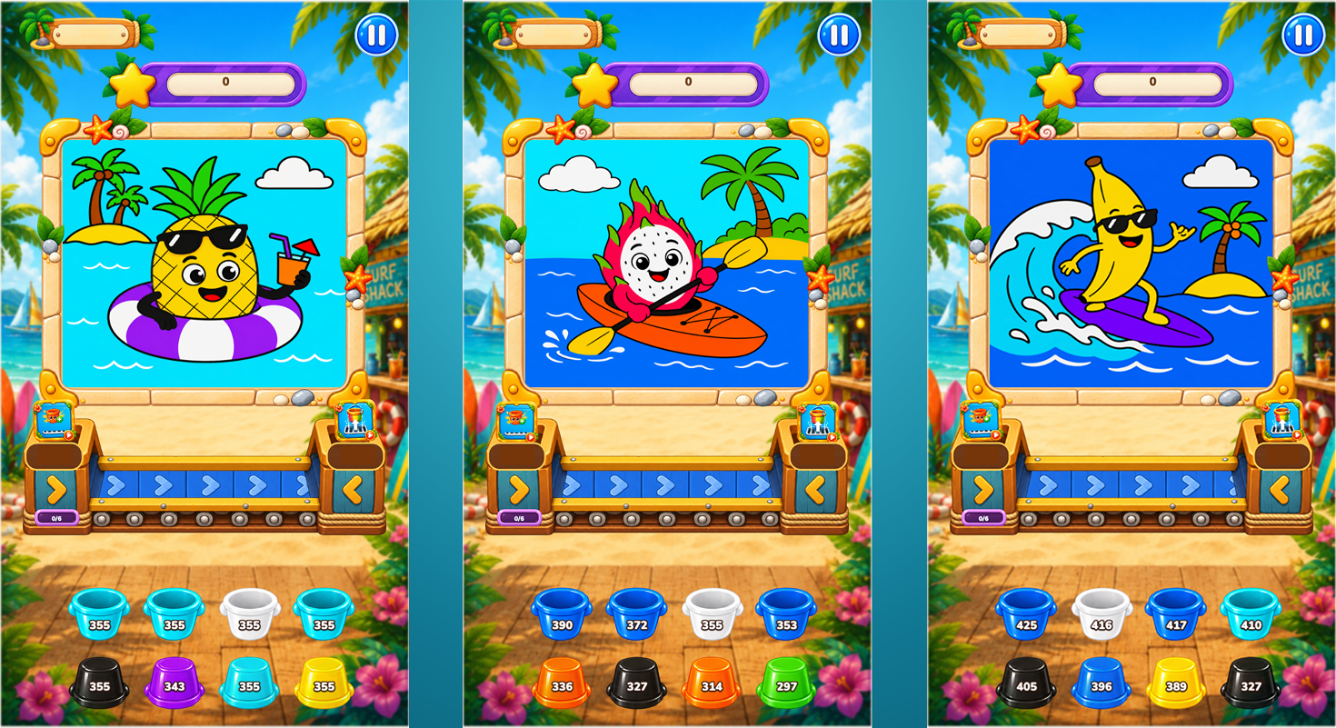 Pixel Buckets — screenshot 4