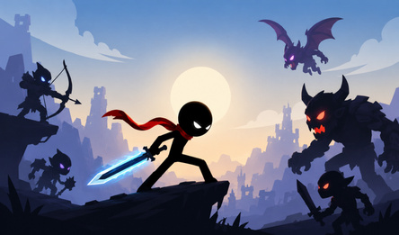 Epic Battle of Sticks. Shadow Warriors