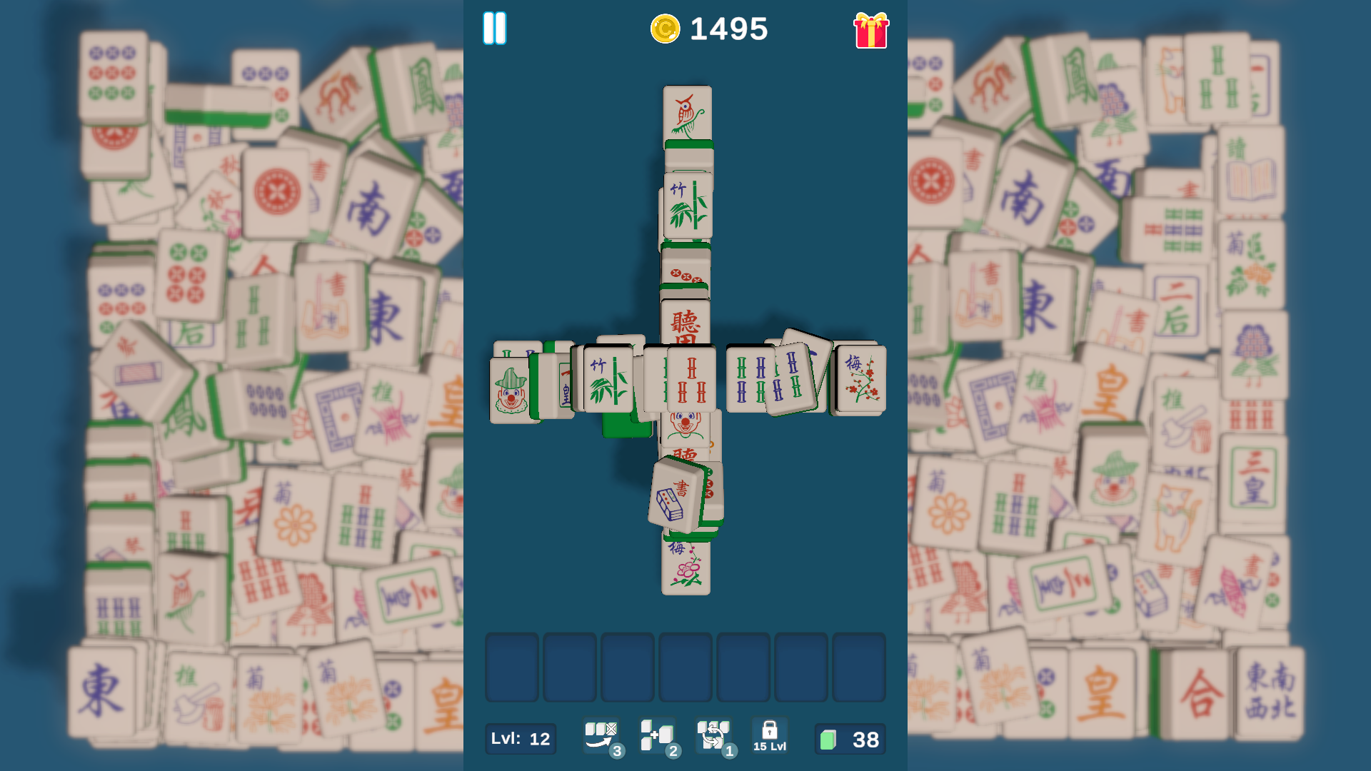 Destroy the Mahjong tiles — screenshot 3