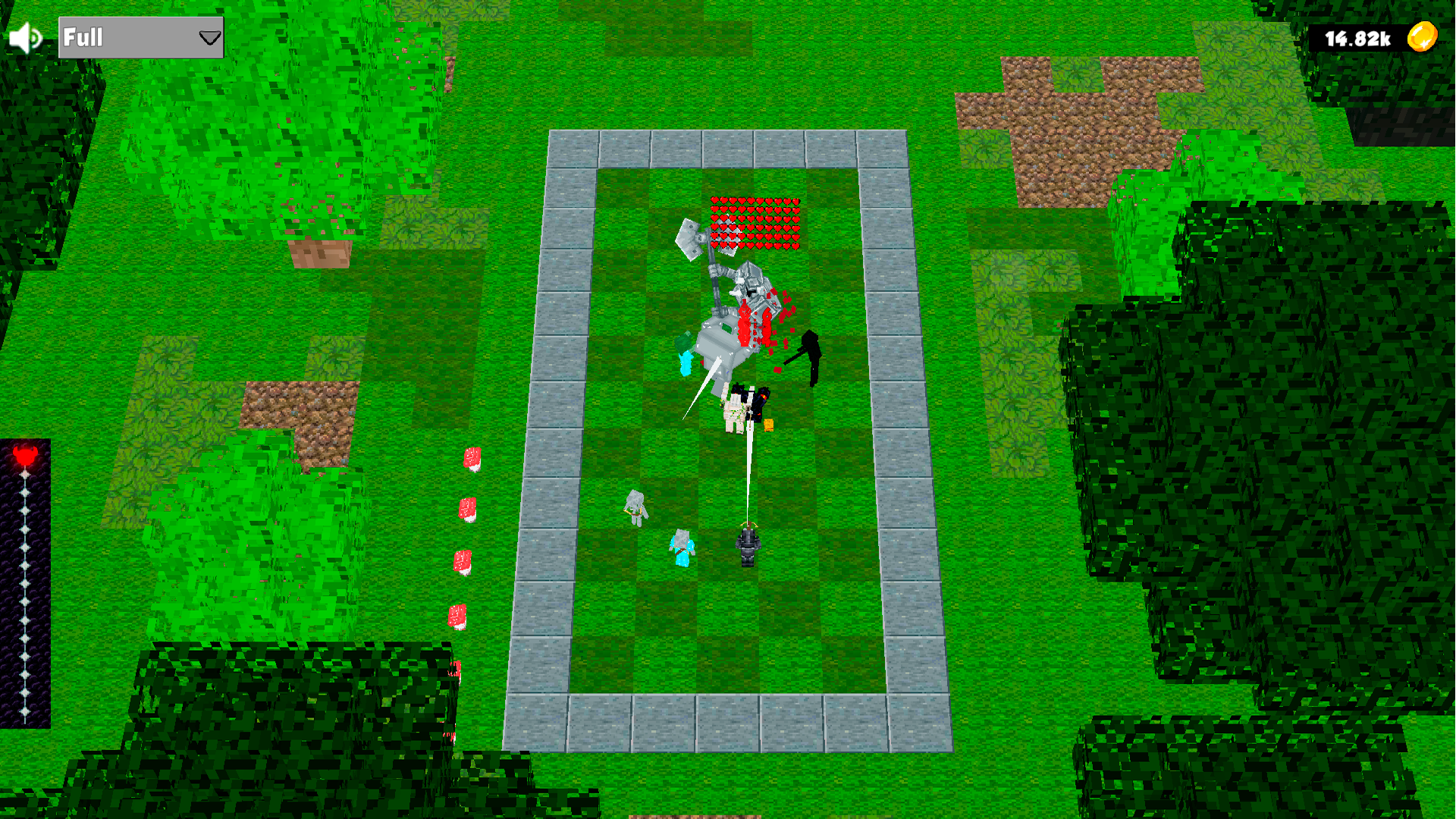 Mine mod: Merging mobs screenshot