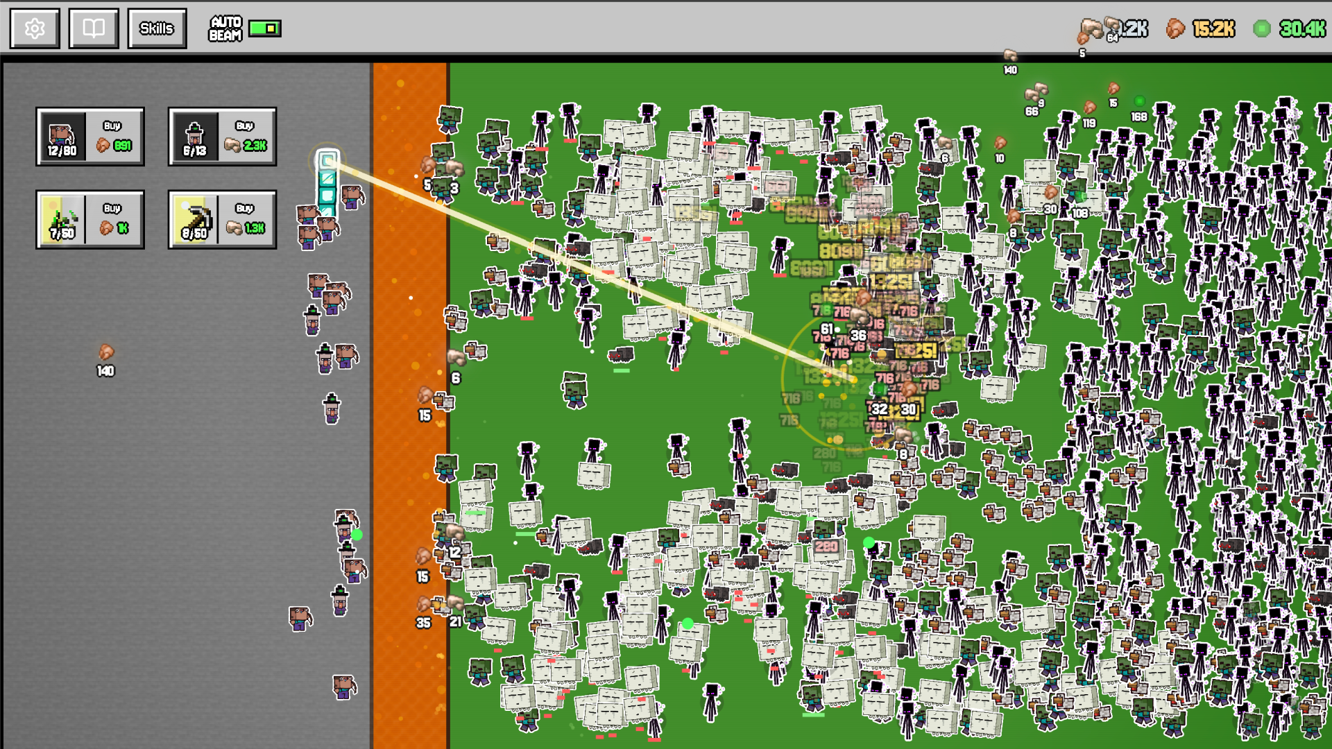 Noobik and the Witch: Monster Attack — screenshot 3