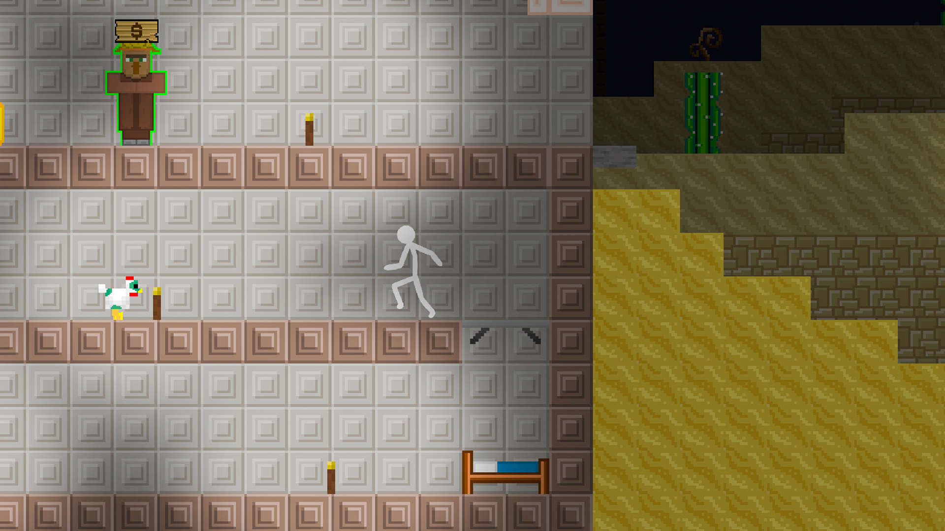 Stickman vs Villager: Save the Girl screenshot
