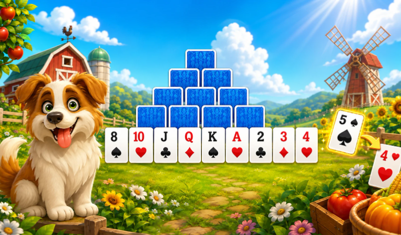 Happy Farm Solitaire game cover