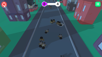 Black hole vs zombies