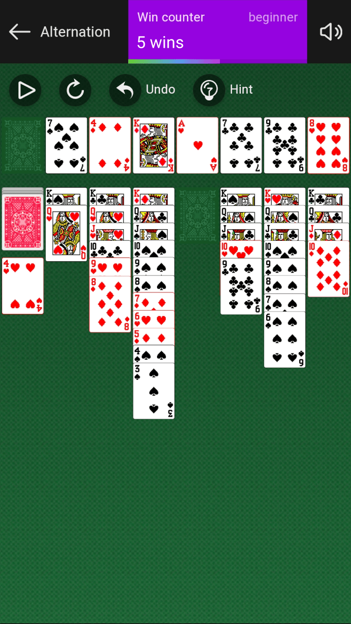 Alternation Solitaire screenshot 9