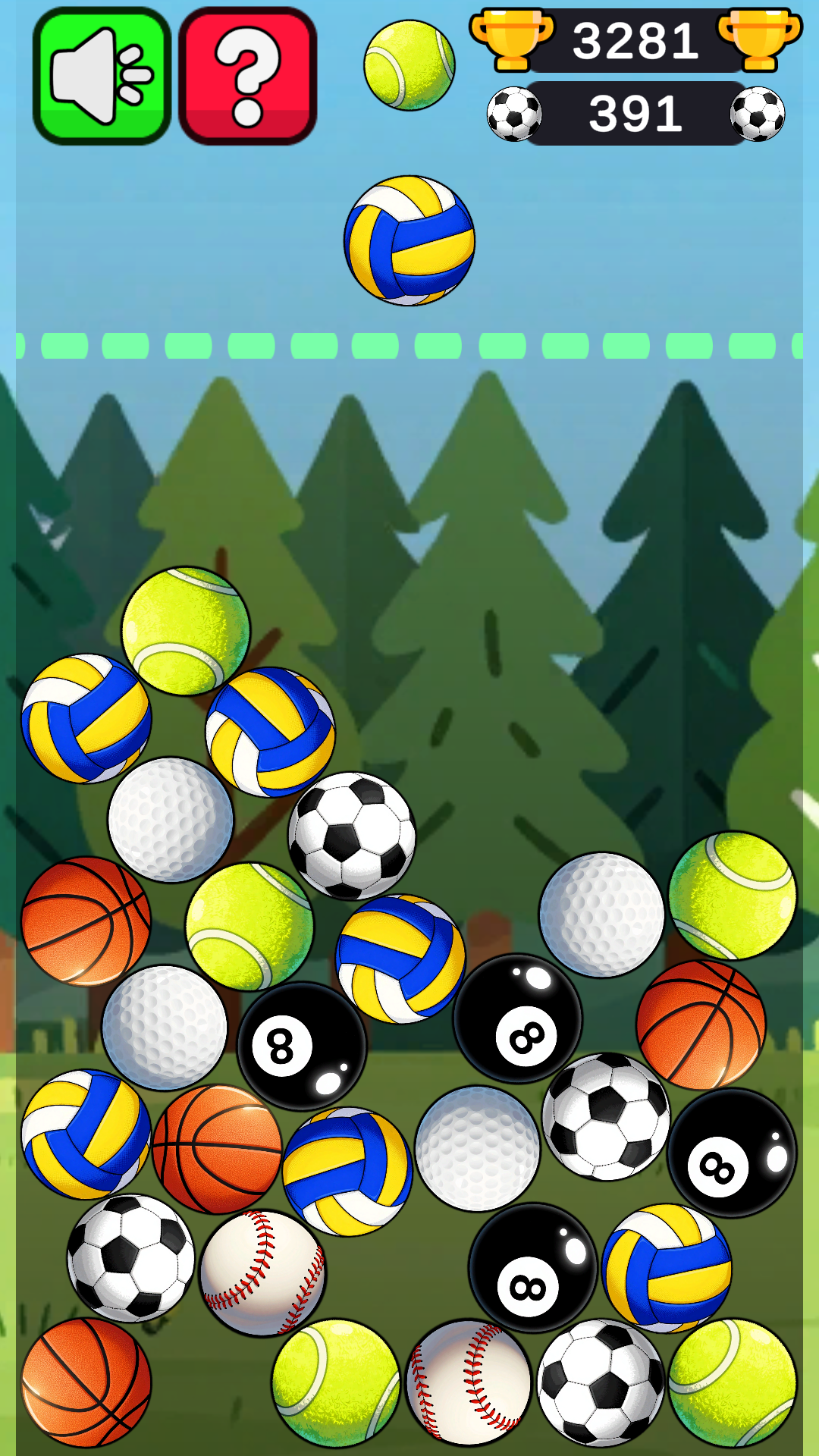 Merge the BALLS!! Sports Relax screenshot 4