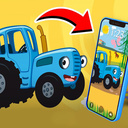 What's in the Blue Tractor's Phone!