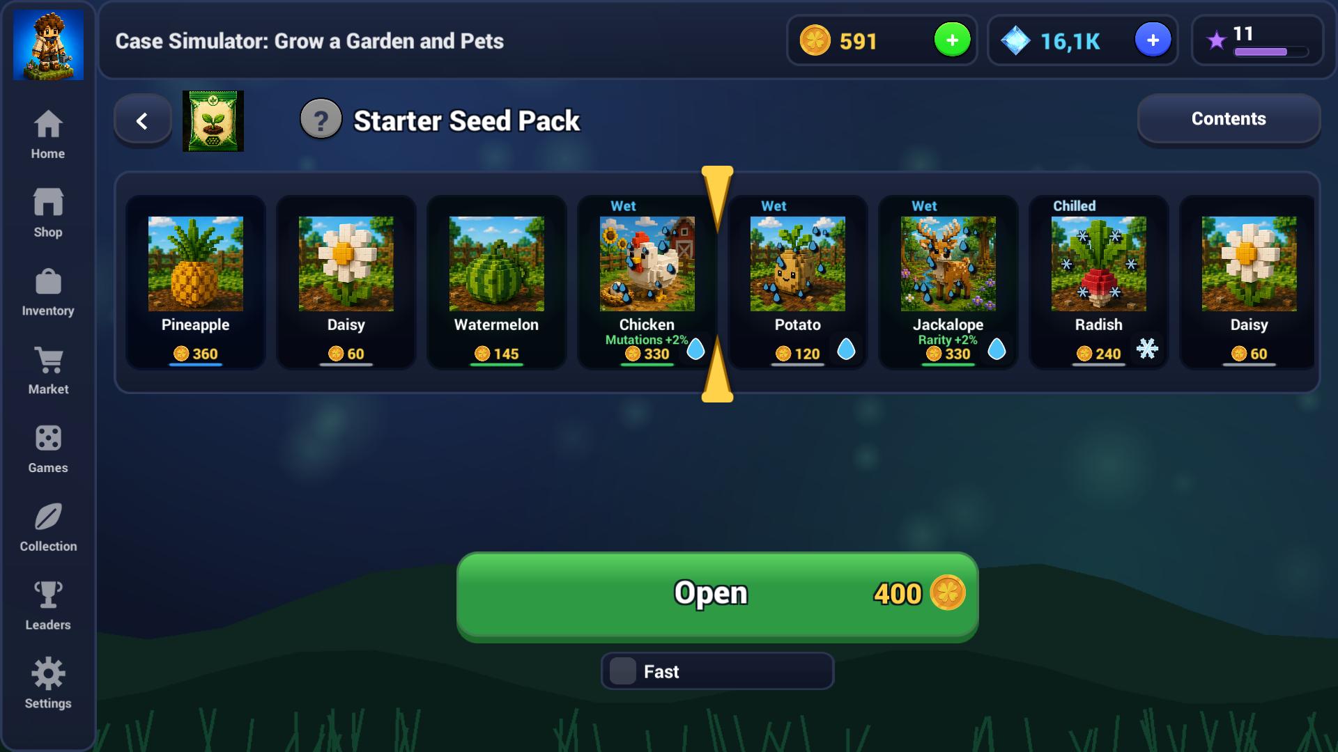 Case Simulator: Grow a Garden and Pets — screenshot 9